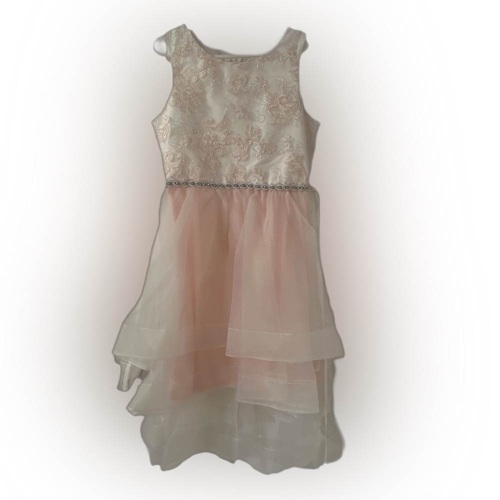 Beautiful, Blush color Rare Editions Girl’s Dress, Size 8, NWT